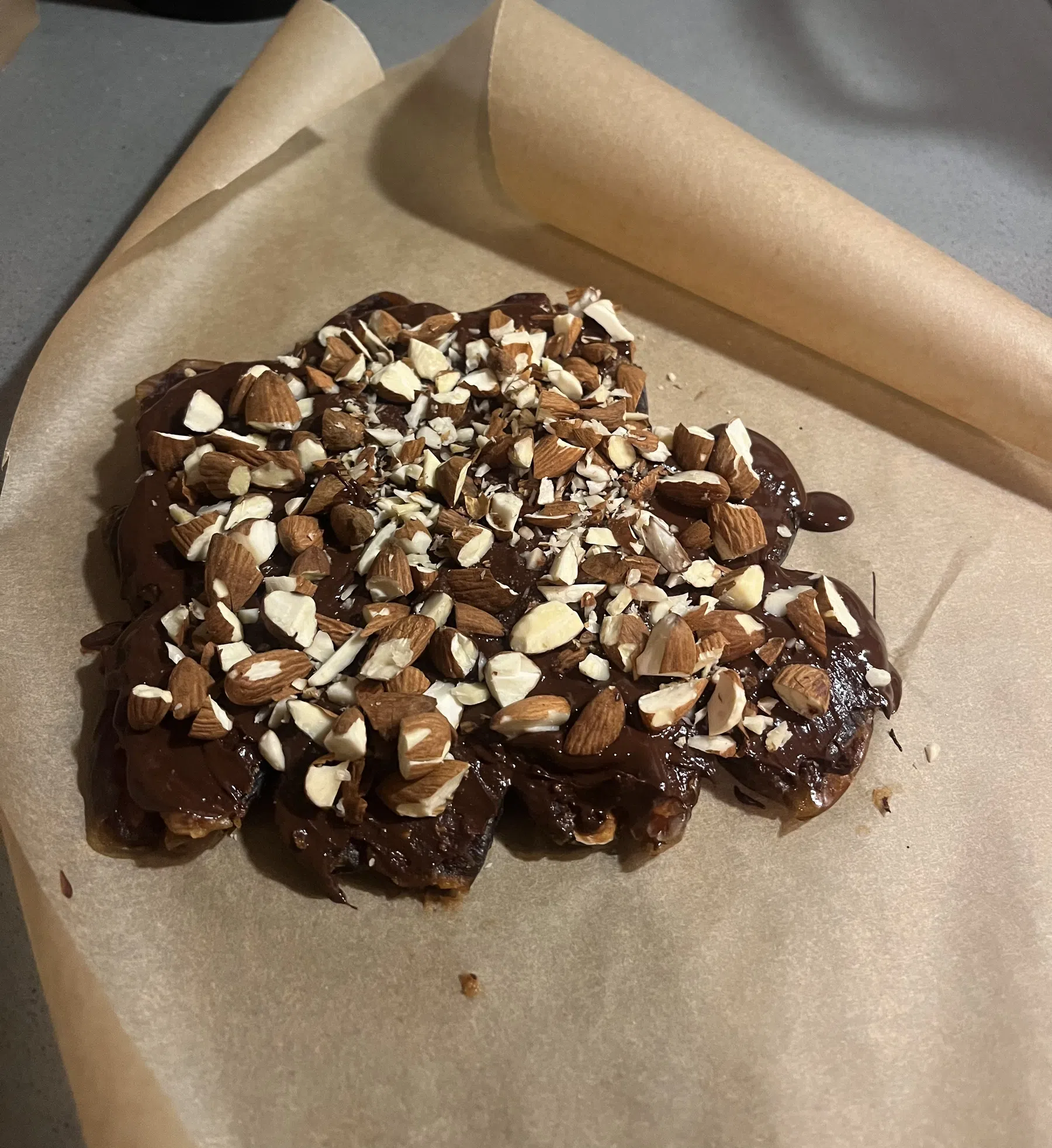 Dadelreep gemaakt door June (stagiair)